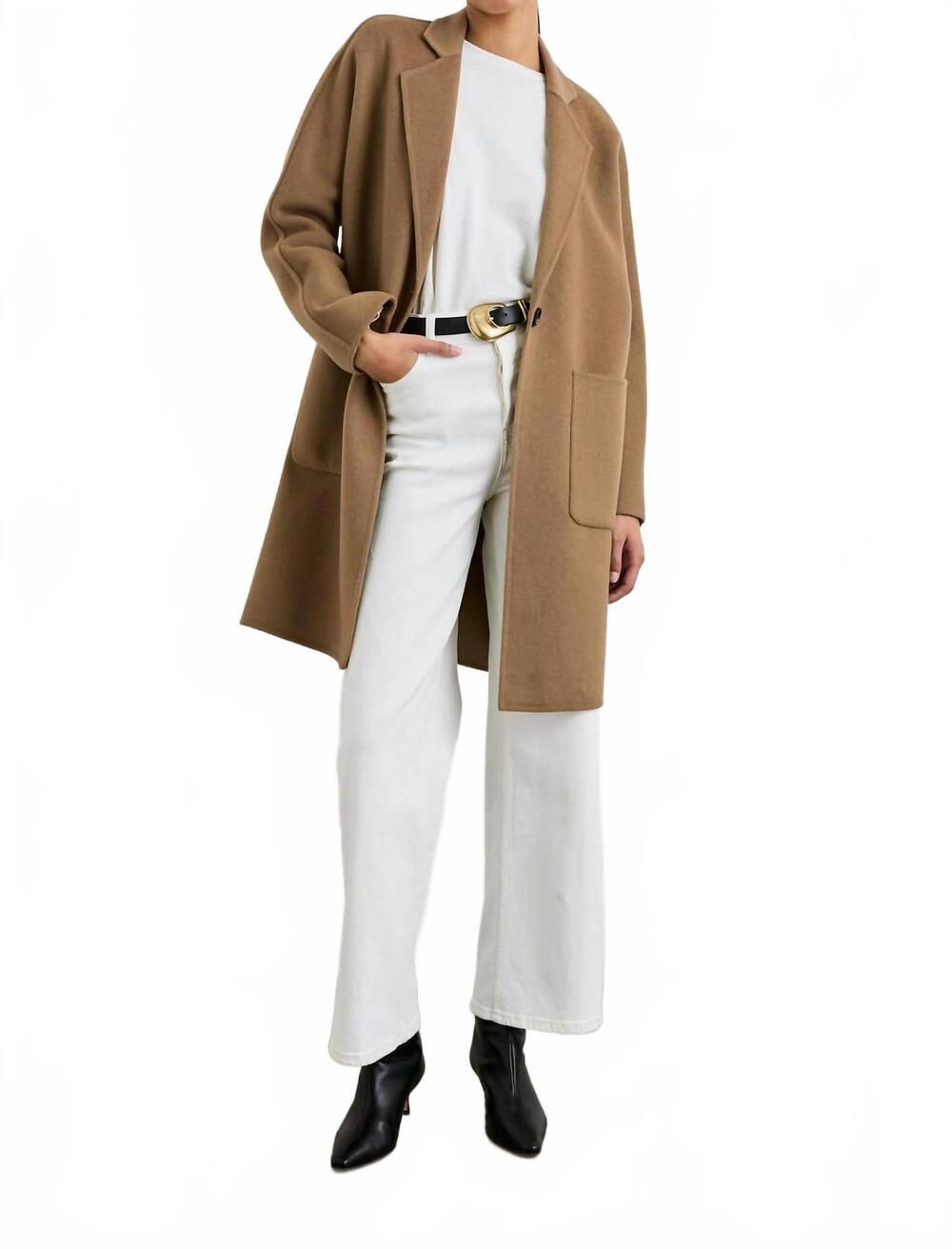 NEW RAILS everest coat in camel
